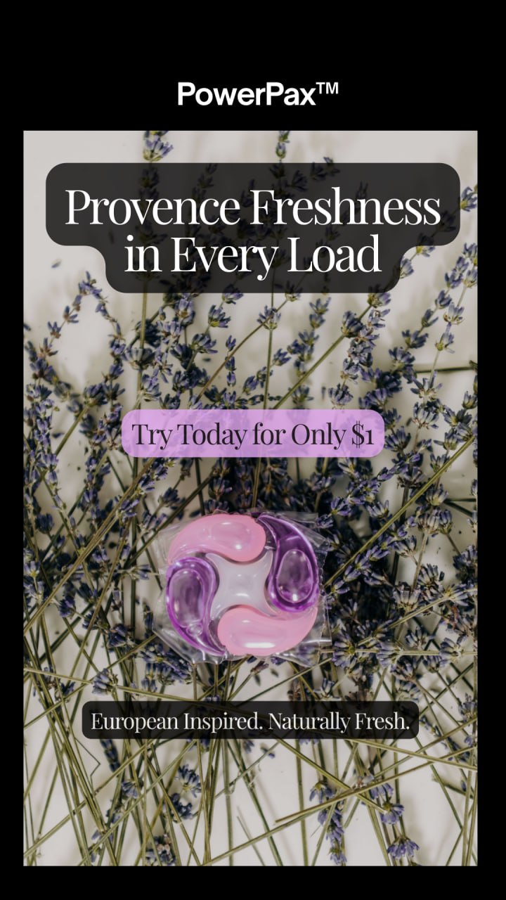Provence Freshness — Laundry Labs product ad