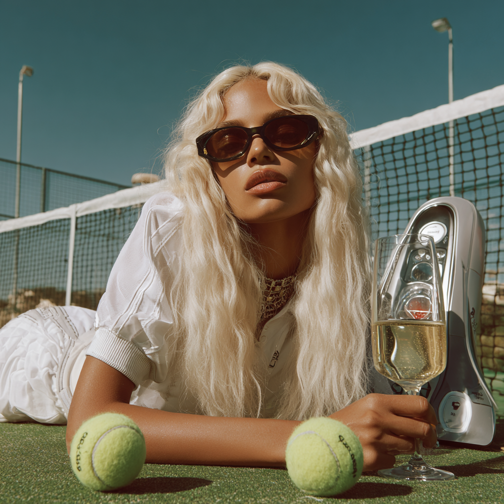 Social media content — model lifestyle