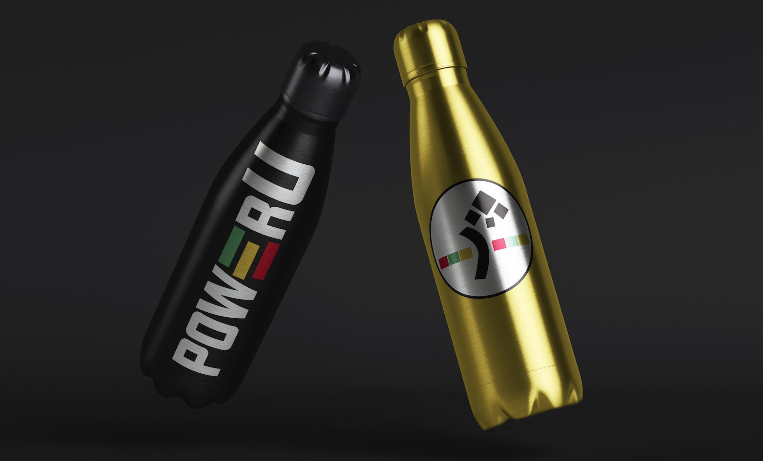 Brand merchandise flat lay