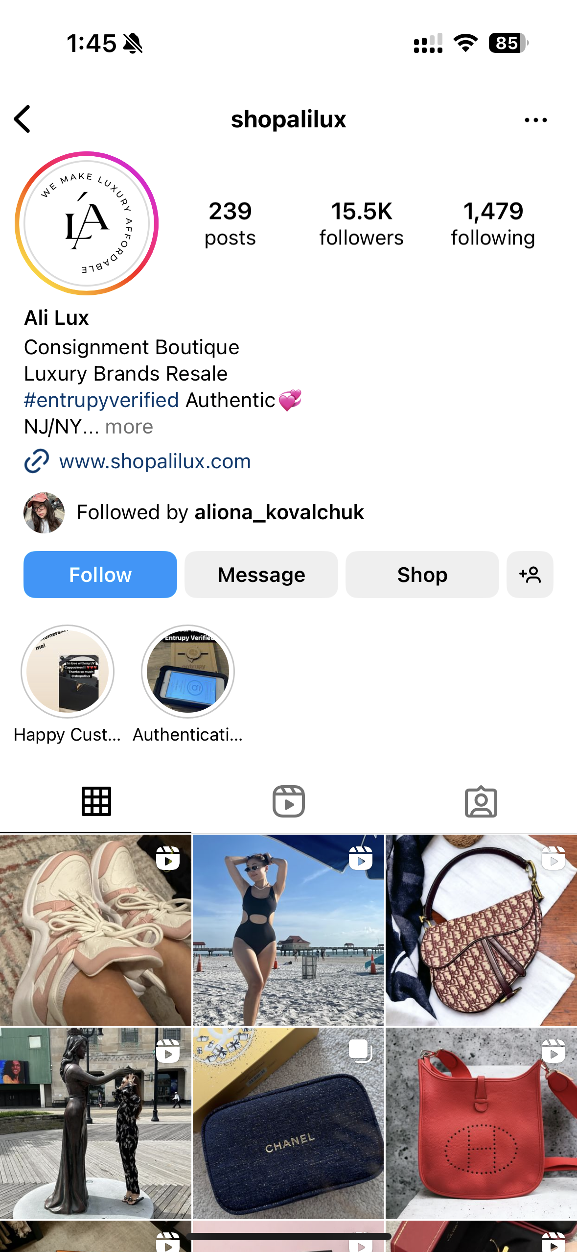 Shop A Li Lux